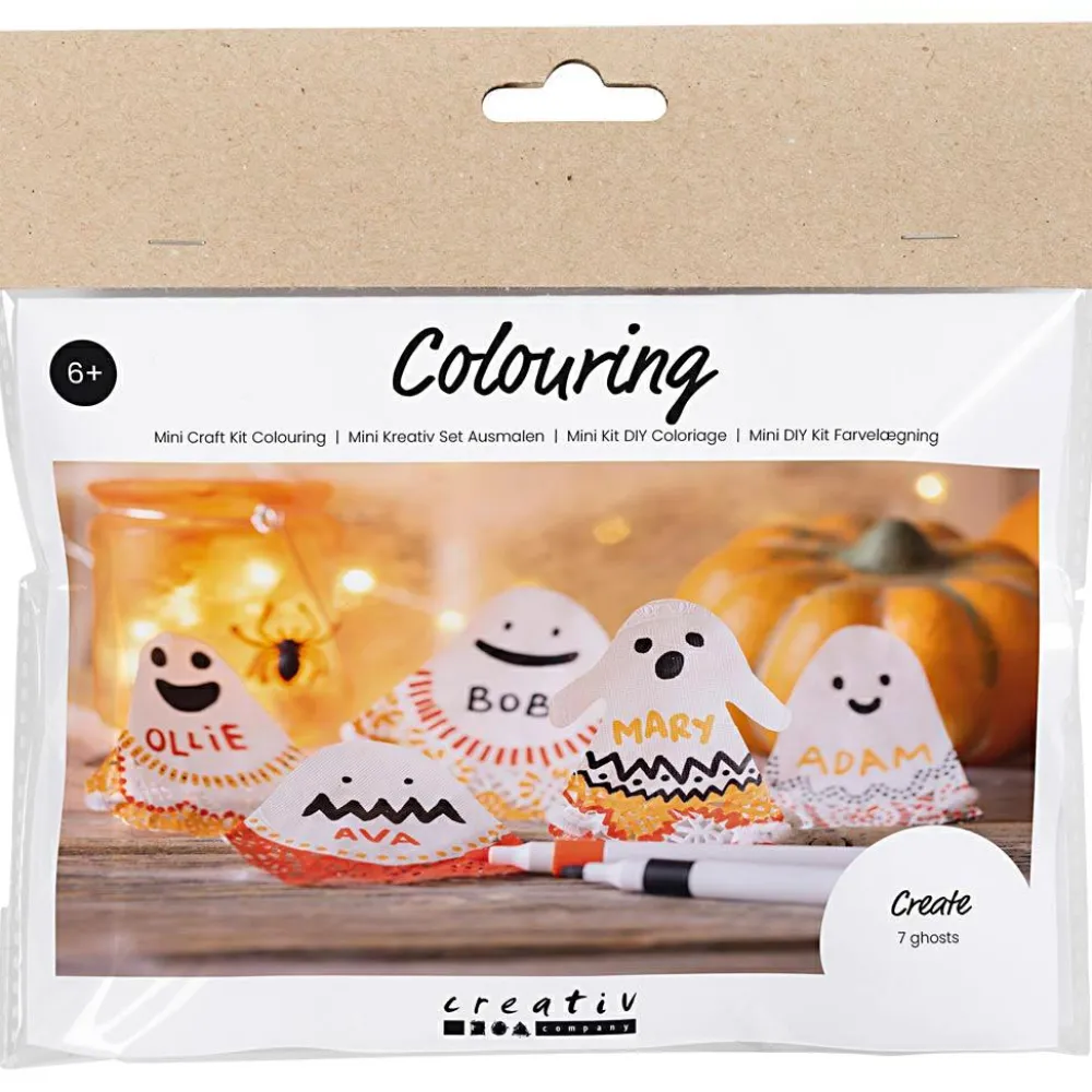Creativ Company Halloween-pose - Papirspøgelser| Halloween
