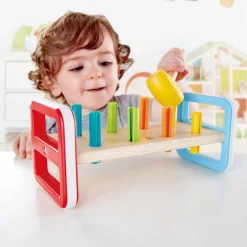Hape Hammerbræt - Regnbue| Babylegetøj|Tumlinge Legetøj
