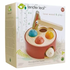 Tender Leaf Hammerbræt - Skovspætten| Økologisk Eller Bæredygtig|Trælegetøj