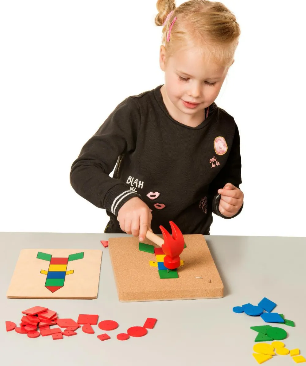 Toys for Life Hammer & søm - Styrk hånd-øje-koordinationen| Kreativ Leg