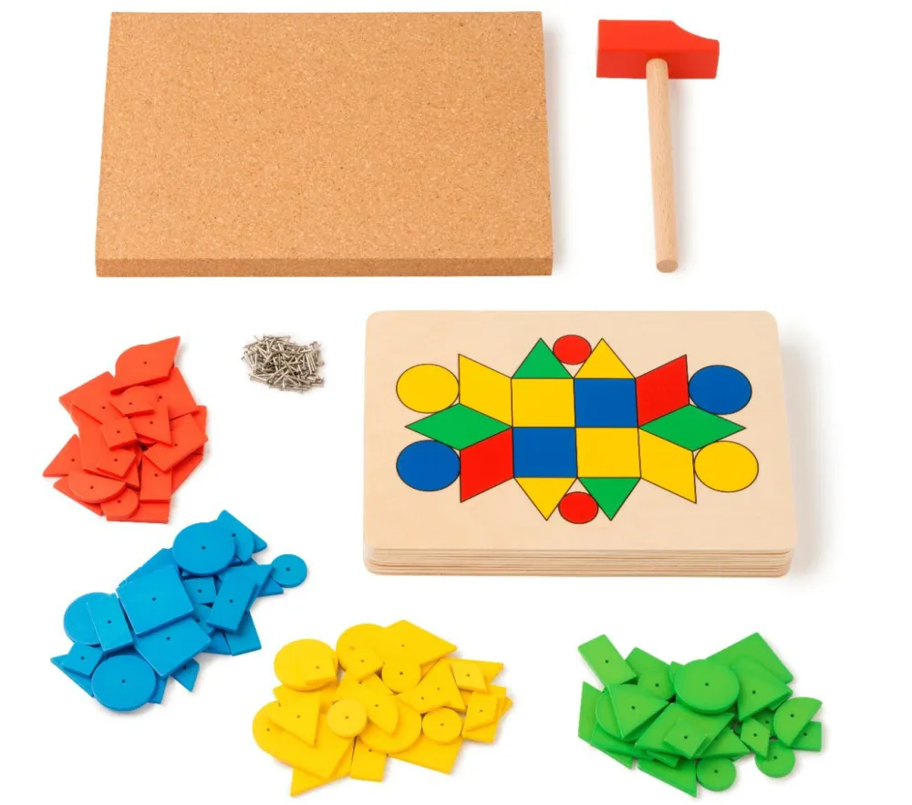 Toys for Life Hammer & søm - Styrk hånd-øje-koordinationen| Kreativ Leg