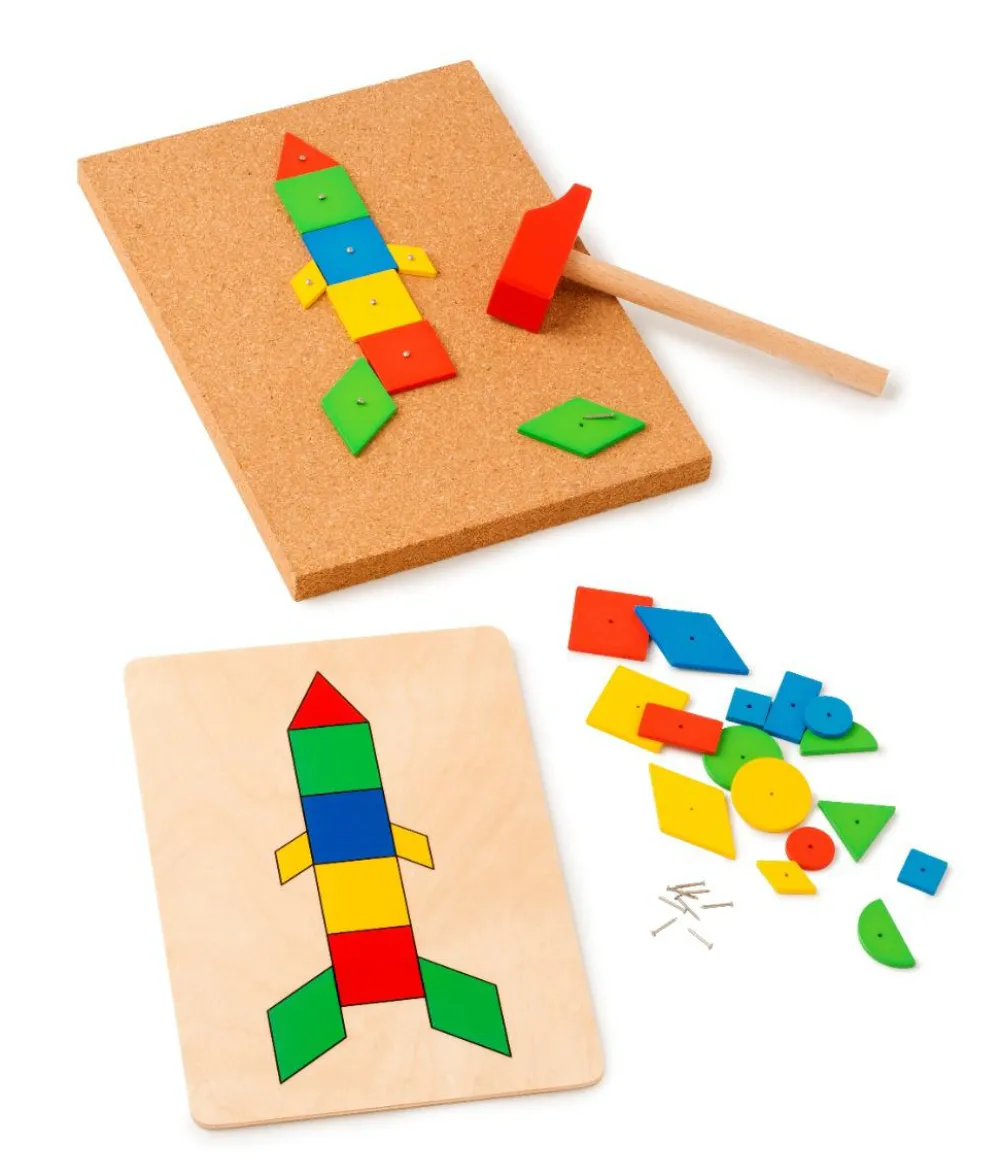 Toys for Life Hammer & søm - Styrk hånd-øje-koordinationen| Kreativ Leg