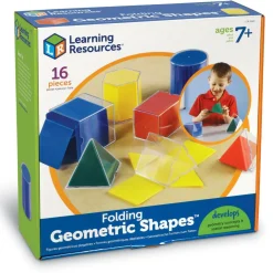 Learning Resources Hands-on geometri, 16 dele| Skolesjov|Matematik & Leg