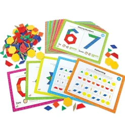 Learning Resources Hands-on matematik - Mønstre| Logik & Talforståelse|Stem Læringslegetøj