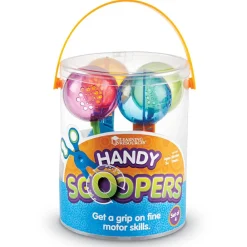 Learning Resources Handy Scoopers, 4 stk.| Finmotorik|Skolesjov