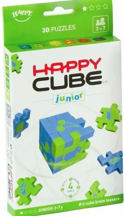 Happy Cube Junior, 6-pak| Legetøj Til Ferien|Spil