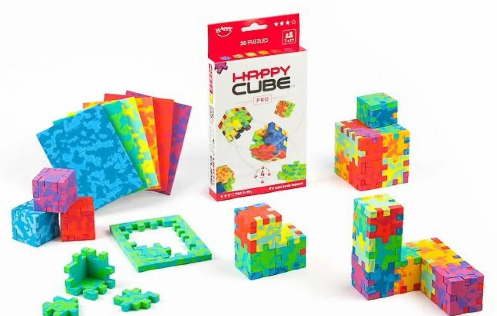 Happy Cube Pro, 6-pak| Legetøj Til Ferien|Spil