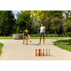 Havespil - Bowling (sort/rød)| Udeleg