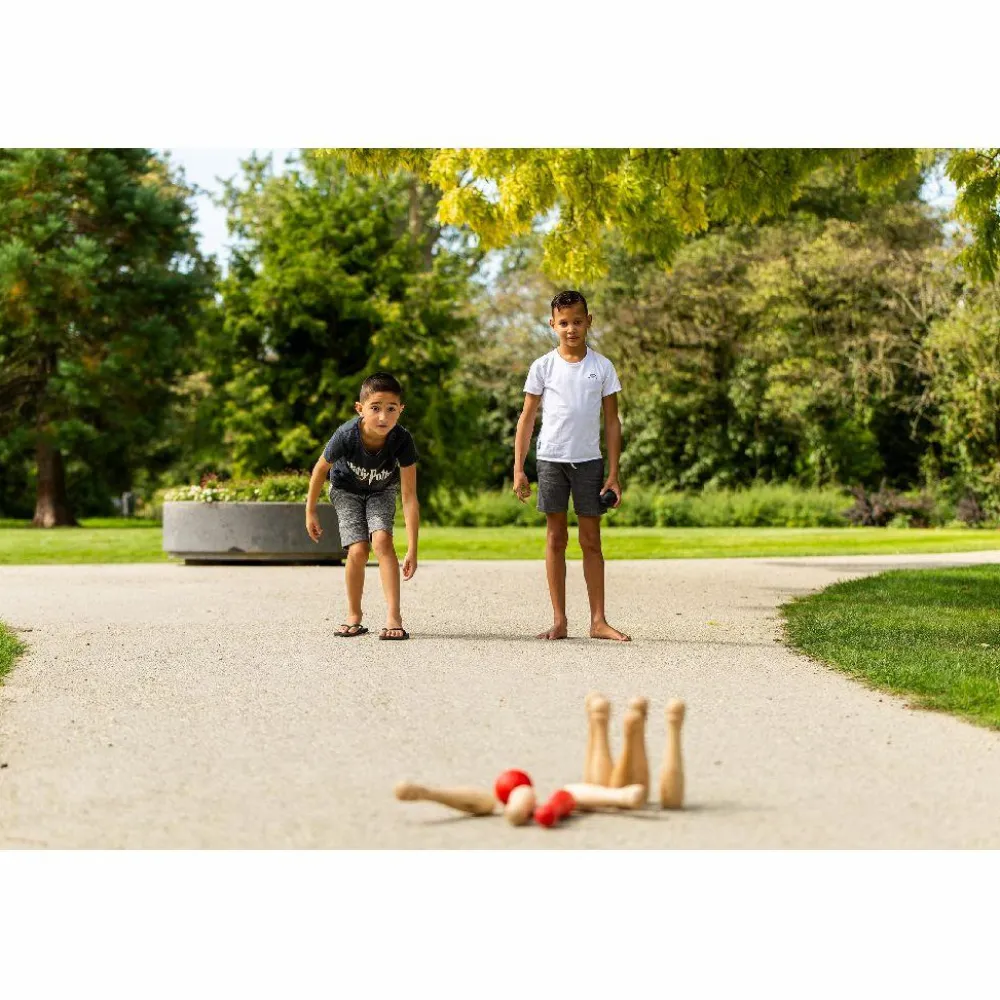 Havespil - Bowling (sort/rød)| Udeleg