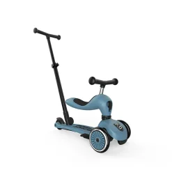 Scoot & Ride Highwaykick 1 Push and Go - Steel| Løbehjul|Løbecykler