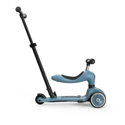 Scoot & Ride Highwaykick 1 Push and Go - Steel| Løbehjul|Løbecykler