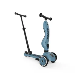 Scoot & Ride Highwaykick 1 Push and Go - Steel| Løbehjul|Løbecykler
