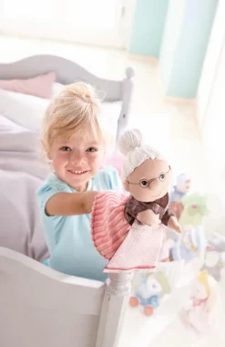 Haba Hånddukke 27 cm - Bedstemor| Hånddukker|Tumlinge Legetøj