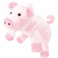 Beleduc Hånddukke 25,5 cm - Gris| Hånddukker|Babylegetøj