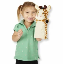 Melissa & Doug Hånddukker - Safaridyr, 4 stk.| Sprog & Leg|Tumlinge Legetøj