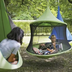 Hængehus med netsider Ø150 cm - Grøn|Børn Mindfulness For Børn
