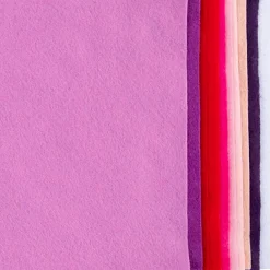 Creativ Company Hobbyfilt A4 - Lilla/pink, 10 ark| Påske