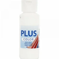 Creativ Company Hobbymaling 60 ml - Hvid, 1 stk| Tegne- & Malegrej