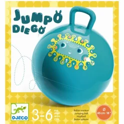 Djeco Hoppebold Ø45 cm - Diego| Sansemotorisk Legetøj|Hoppedyr