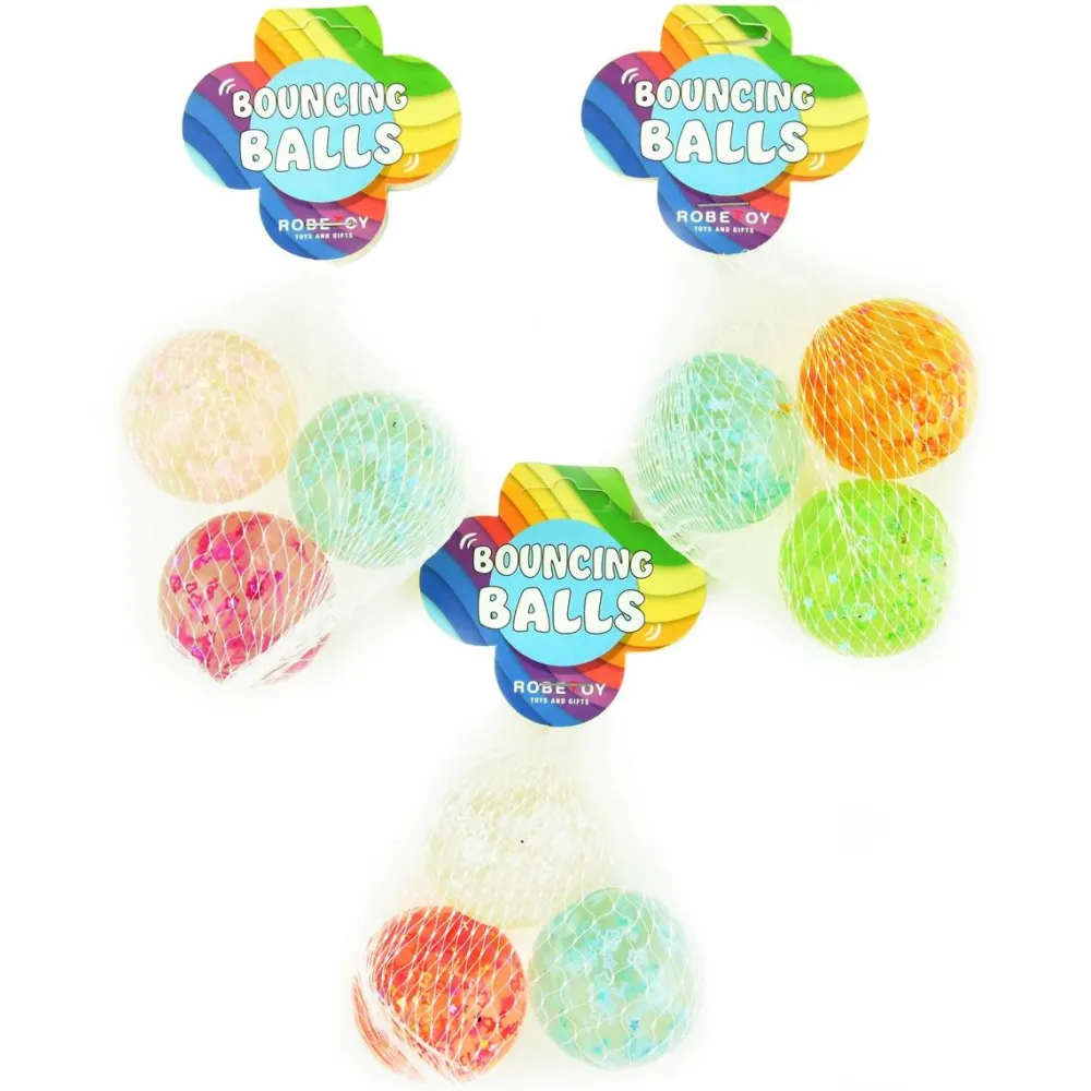Hoppebolde Ø 4,5 cm - Stjerner, 3 stk| Bolde