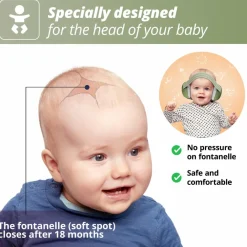 Høreværn Muffy Baby 1-3 år - Grøn|Børn Høreværn|Børnesikkerhed