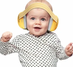 Høreværn Muffy Baby 1-3 år - Gul|Børn Høreværn|Børnesikkerhed