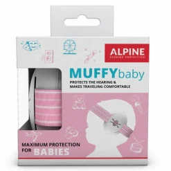 Høreværn Muffy Baby 1-3 år - Pink|Børn Høreværn|Børnesikkerhed