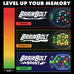 Learning Resources Hukommelsesspil - BrainBolt Boost| Logik & Talforståelse|Legetøj Til Ferien