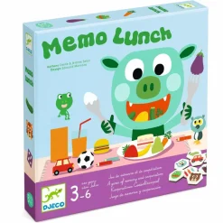 Djeco Hukommelsesspil - Memo Lunch| Sprog & Leg