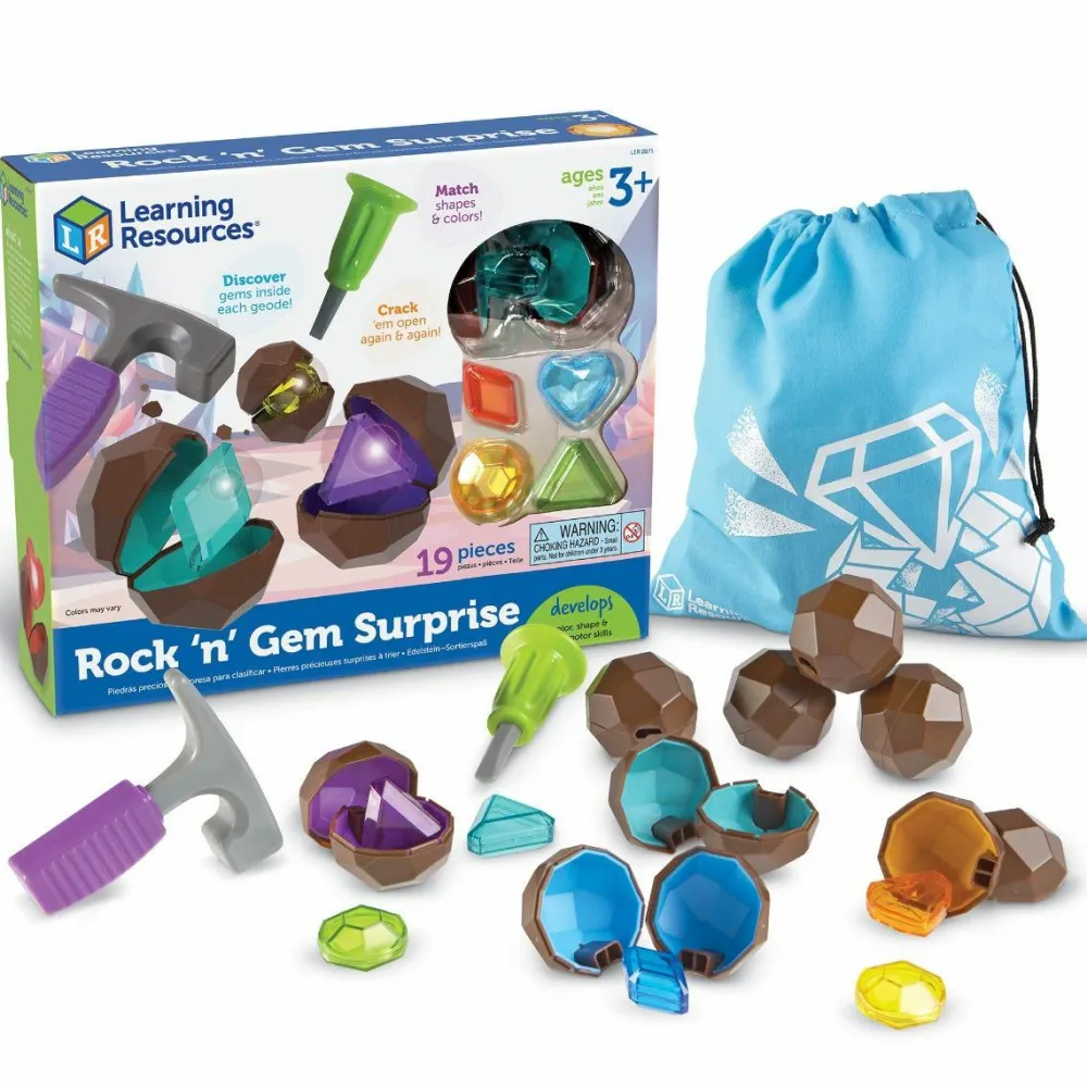Learning Resources Hvad gemmer geoderne?| Sorterings- & Stablelegetøj