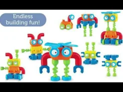 Learning Resources 3-i-1 byggesæt - Robotfabrikken| Stem Læringslegetøj|Tumlinge Legetøj