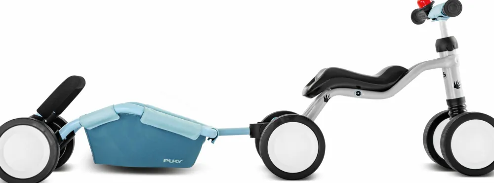 PUKY 2-i-1 gåvogn & trailer | TRAILY| Løbecykler|Babylegetøj