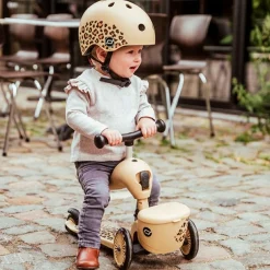 Scoot & Ride 2-i-1 Highwaykick 1 Lifestyle - Leopard| Tumlinge Legetøj|Løbehjul