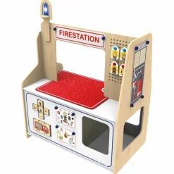 2-i-1 legestation - Brandstation & politistation| Rolleleg