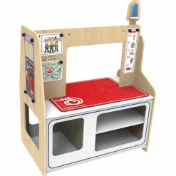 2-i-1 legestation - Brandstation & politistation| Rolleleg