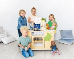 Beleduc 4-i-1 legestation - Husholdning| Legekøkken & Legemad