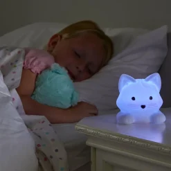 Learning Resources 2-i-1 natlampe og åndedrætsguide, Luna|Børn Anti-Stress Ting|Til Børneværelset