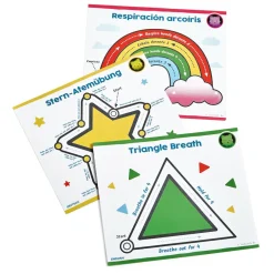 Learning Resources 2-i-1 natlampe og åndedrætsguide, Luna|Børn Anti-Stress Ting|Til Børneværelset