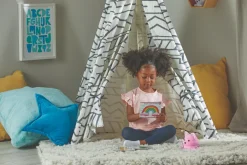 Learning Resources 2-i-1 natlampe og åndedrætsguide, Luna|Børn Anti-Stress Ting|Til Børneværelset