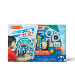 Melissa & Doug Interaktivt cockpit| Rolleleg|Interaktivt Legetøj