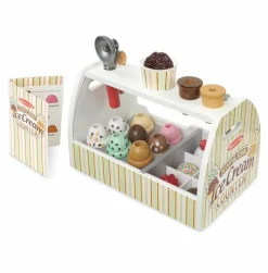 Melissa & Doug Iscafé i træ| Legekøkken & Legemad