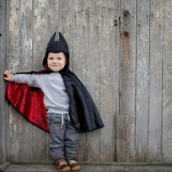 Great Pretenders 2-i-1 Spiderman/Batman-kappe - Flere størrelser| Halloween|Fastelavn