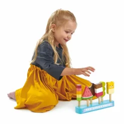 Tender Leaf Ispinde med holder, 6 stk| Rolleleg|Legekøkken & Legemad