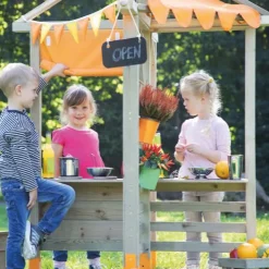 4-i-1 udendørs legestation| Udeleg