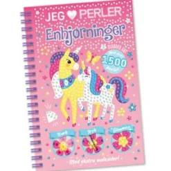 Forlaget Bolden Jeg (elsker) perler - Enhjørninger| Tegne- & Malegrej