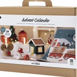 Creativ Company Julekalender genbrug - Lav et vinterlandskab| Kreativ Leg|Jul
