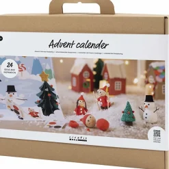 Creativ Company Julekalender modellering - Lav en julelandsby| Kreativ Leg|Jul