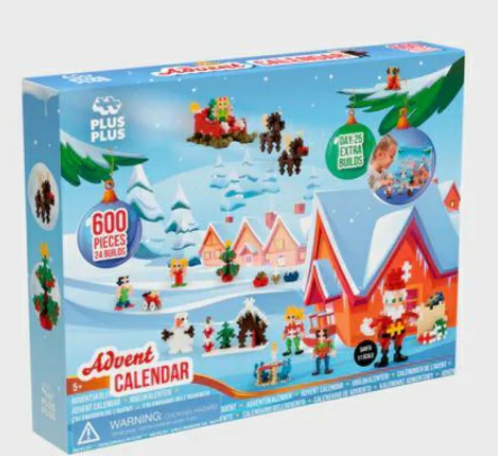 Plus-Plus Julekalender - , 600 stk| Jul