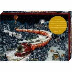 Spiegelburg Julekalender puslespil - Juletoget, 1.000 brikker| Jul|Puslespil