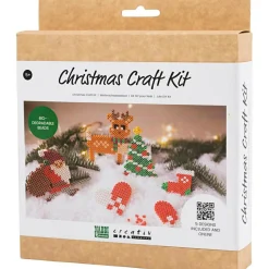 Creativ Company Julekrea med BioBeads - Julenisse m.fl.| Økologisk Eller Bæredygtig|Kreativ Leg